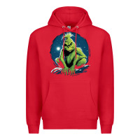 Red Grinch Premium Hoodie - Unal Design