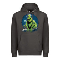 Smoke Grinch Premium Hoodie - Unal Design