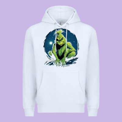 Grinch Premium Hoodie Designed By Unal Design