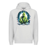 Dove Grey Grinch Premium Hoodie - Unal Design