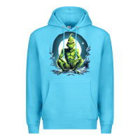 Ocean Blue Grinch Premium Hoodie - Unal Design
