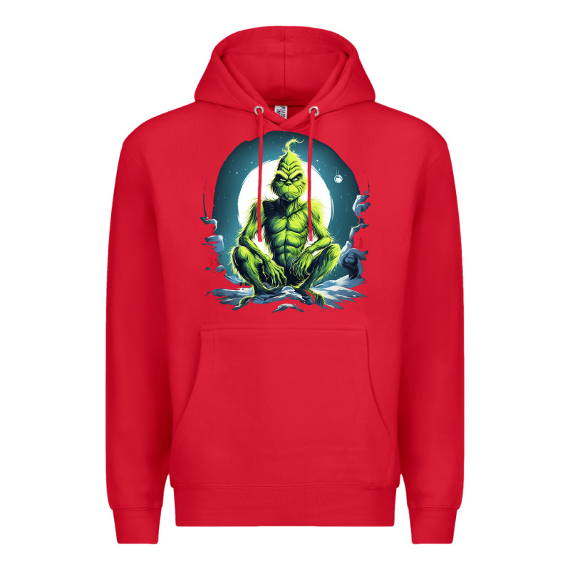 Grinch Premium Hoodie by Unal Design | Teevron
