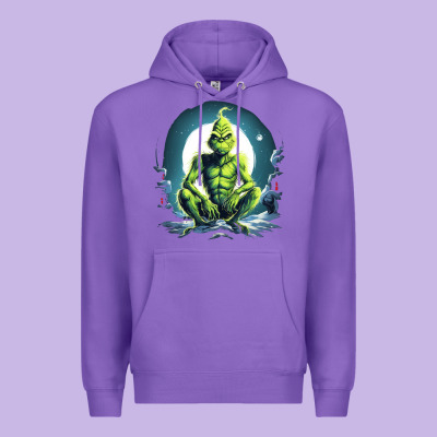 Grinch Premium Hoodie Designed By Unal Design