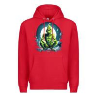 Red Grinch Premium Hoodie - Unal Design