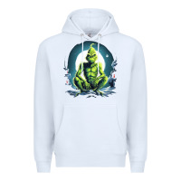 White Grinch Premium Hoodie - Unal Design