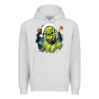 Dove Grey Grinch Premium Hoodie - Unal Design