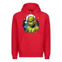 Red Grinch Premium Hoodie - Unal Design