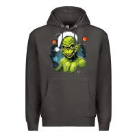Smoke Grinch Premium Hoodie - Unal Design