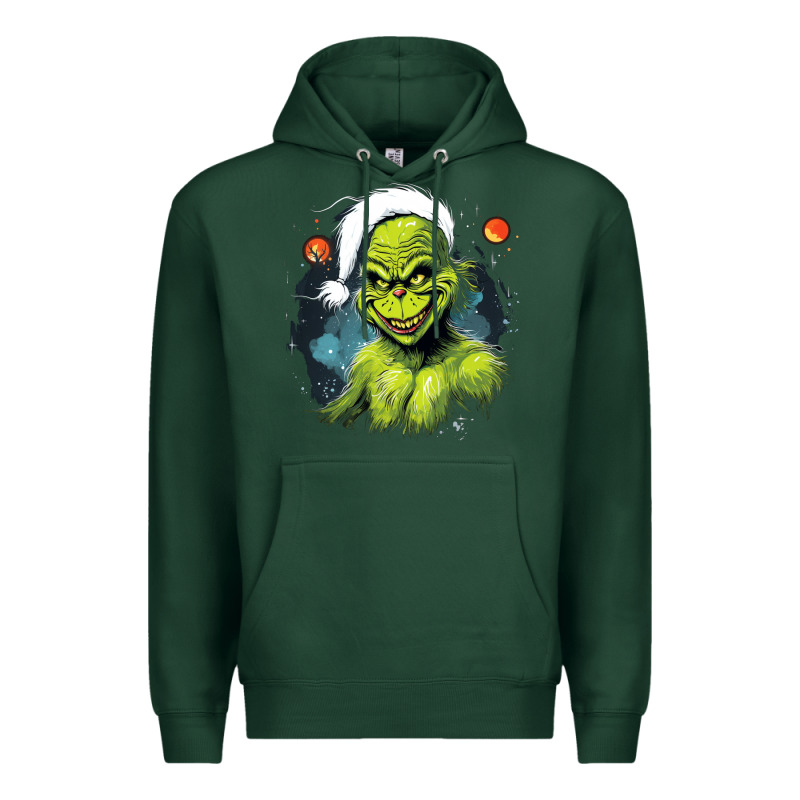 Grinch Premium Hoodie by Unal Design | Teevron