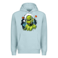 Blue Mist Grinch Premium Hoodie - Unal Design