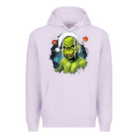 Lilac Grinch Premium Hoodie - Unal Design