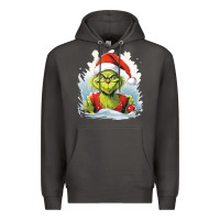 Smoke Grinch Premium Hoodie - Unal Design