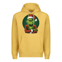 Antique Gold Grinch Premium Hoodie - Unal Design