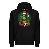 Black Grinch Premium Hoodie - Unal Design