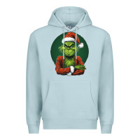 Blue Mist Grinch Premium Hoodie - Unal Design