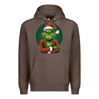 Coffee Grinch Premium Hoodie - Unal Design