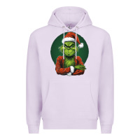 Lilac Grinch Premium Hoodie - Unal Design