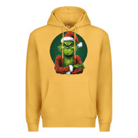 Mustard Grinch Premium Hoodie - Unal Design