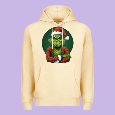 Grinch Premium Hoodie Designed By Unal Design