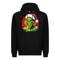Black Grinch Premium Hoodie - Unal Design