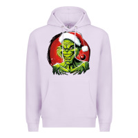 Lilac Grinch Premium Hoodie - Unal Design