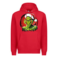 Red Grinch Premium Hoodie - Unal Design