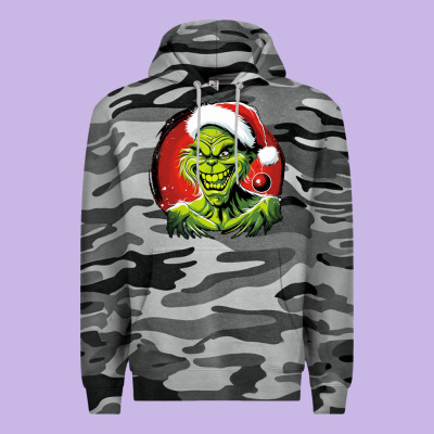 Grinch Premium Hoodie Designed By Unal Design