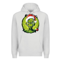 Dove Grey Grinch Premium Hoodie - Unal Design