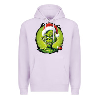 Lilac Grinch Premium Hoodie - Unal Design