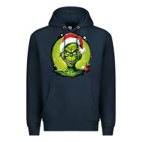 Navy Grinch Premium Hoodie - Unal Design