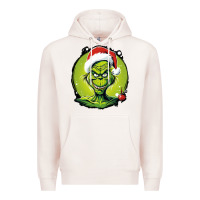 Pale Pink Grinch Premium Hoodie - Unal Design