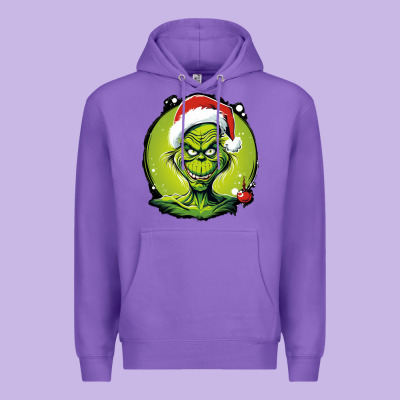 Grinch Premium Hoodie Designed By Unal Design