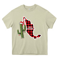 Mossy Merry Christmas Heavy Core Tee - CowhideDigitalArt