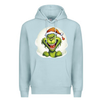 Blue Mist Grinch Premium Hoodie - Unal Design
