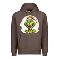 Coffee Grinch Premium Hoodie - Unal Design