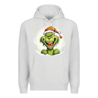 Dove Grey Grinch Premium Hoodie - Unal Design