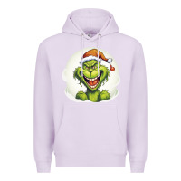 Lilac Grinch Premium Hoodie - Unal Design