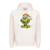 Pale Pink Grinch Premium Hoodie - Unal Design