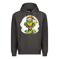 Smoke Grinch Premium Hoodie - Unal Design