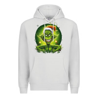 Dove Grey Grinch Premium Hoodie - Unal Design