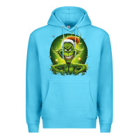 Ocean Blue Grinch Premium Hoodie - Unal Design