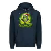 Navy Grinch Premium Hoodie - Unal Design