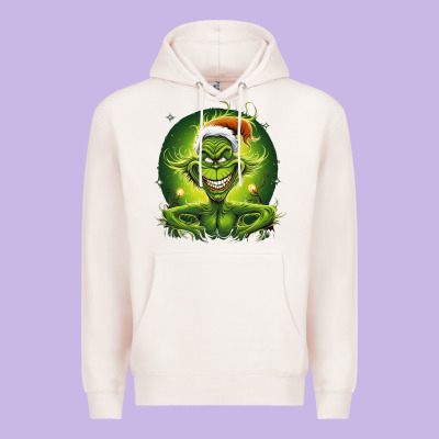 Grinch Premium Hoodie Designed By Unal Design