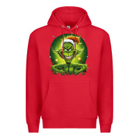 Red Grinch Premium Hoodie - Unal Design