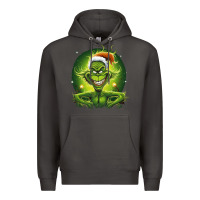 Smoke Grinch Premium Hoodie - Unal Design