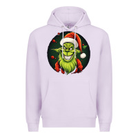 Lilac Grinch Premium Hoodie - Unal Design