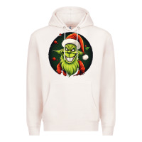 Pale Pink Grinch Premium Hoodie - Unal Design