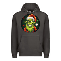 Smoke Grinch Premium Hoodie - Unal Design