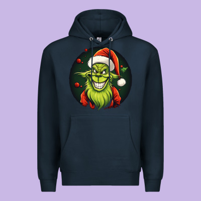 Grinch Premium Hoodie Designed By Unal Design