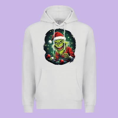 Grinch Premium Hoodie Designed By Unal Design